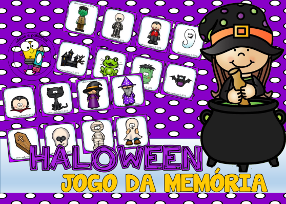 Jogo da memória HALOWEEN